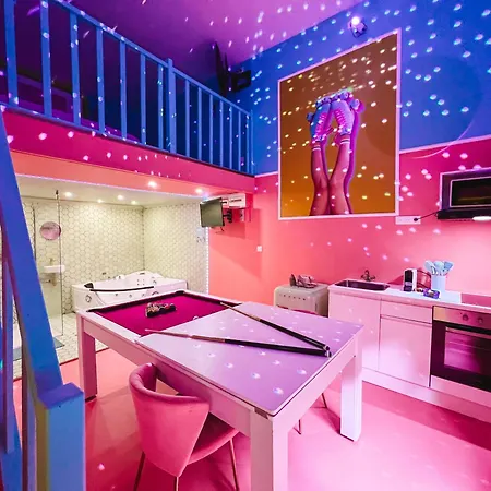 Funky House - Jacuzzi - Salle De Cinema & Netflix - Billard - Nintendo Switch & Jeux Apartment *