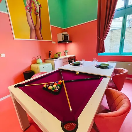Funky House - Jacuzzi - Salle De Cinema & Netflix - Billard - Nintendo Switch & Jeux Apartment Douai
